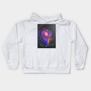 Galaxies Can Never Be Overrated Kids Hoodie